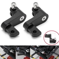 Male Mount Foot Peg Extensions Bracket for Harley Sportster Softail Dyna Chopper