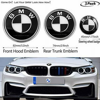  BMW Genuine ///M M Emblem Front Side Grilles Grill for Z3 M  Coupe Roadster for Z3 M3.2 : Automotive