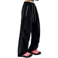 thumbnail image 3 of Women's Summer Quick-Dry Pants Women Lightweight Casual Pants Loose Breathable Straight Leg High Speed Drying Long Pants, 3 of 7