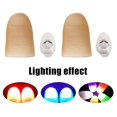 thumbnail image 4 of White Light2pcs Party Light Up Glow Thumbs Light Led Flashing Fingers Light Accesorios para trucos de magia, 4 of 4