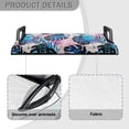 thumbnail image 4 of Garronmavis Colorful Palm Leaves Golf Cart Seat Blanket/Cover Universal Fit Golf Cart Accessories for More 2-Person Seats, Washable, 4 of 5