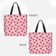 thumbnail image 2 of Balery Strawberries Bolsa de Mano para Mujeres con Cremallera, Bolsa de Gimnasio con Compartimentos, Bolsa para Laptop, Bolsa para Trabajo, 2 of 7