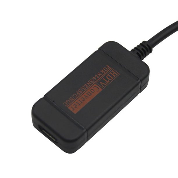 Para adaptador de consola de juegos convertidor compatible con NGC/N64/SNES/SFC a HDMI (01) Likrtyny Para estrenar