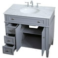 thumbnail image 3 of Elegant Kitchen and Bath 36 inch Single bathroom vanity in Grey, 3 of 16