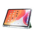 thumbnail image 7 of Allytech iPad Air 5 Case,iPad Air 5th 4th Generation Case, Ultra Slim Shell Auto Sleep Wake Flip Tri-fold Stand Build-in Pencil Holder Clear Back Cover Case for Apple iPad Air 4 5 10.9-inchMatchagreen, 7 of 7