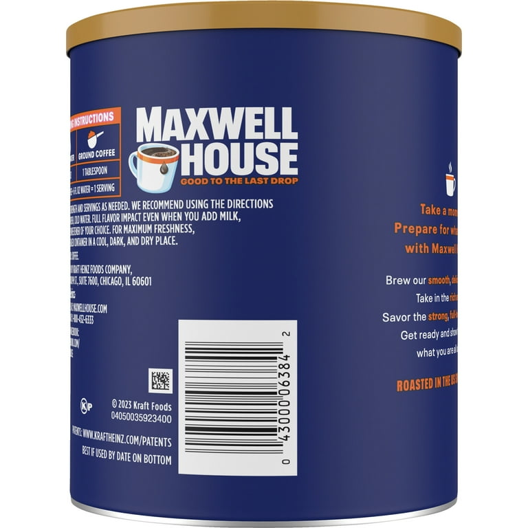 Maxwell House Gourmet Smooth Morning Boost Medium Roast Ground