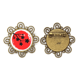 thumbnail image 1 of Broche de flores Unbranded Patrón de pintura para mujeres y niñas, 1 of 3