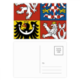 thumbnail image 1 of Czech National Emblem país Set cumpleaños gracias tarjeta postal correo lado 20pcs, 1 of 3