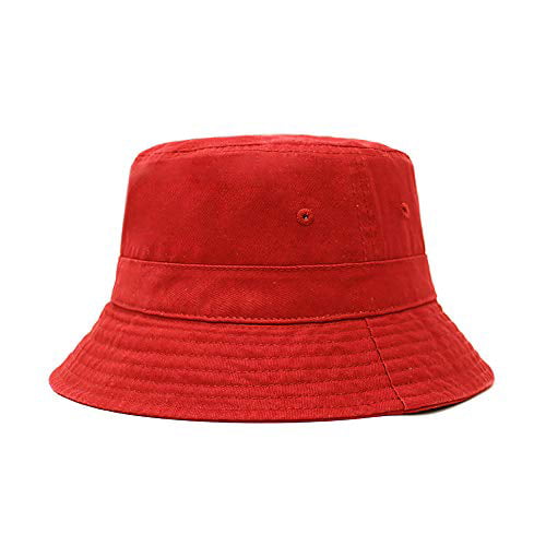Wide Brim Outdoor Summer Cap Beach Cotton Bucket Hats Hiking Sports Unisex 