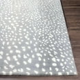 thumbnail image 6 of Hauteloom Amberley Modern Hand Tufted Natural Fiber Wool Runner Rug - Contemporary Leopard Animal Print Carpet for Hallway, Kitchen - Farmhouse, Cottage - Beige, Gray - 2'6" x 8', 6 of 10