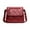 Red, variant on Up to 60% off! Anckoeil Zipper Crossbody Bag with Wide Shoulder Strap Phone Wallet Shoulder Purse Multiple Zipper Pockets.