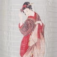 thumbnail image 3 of Linterna De Tela Lámpara Chino antiguo chino mujeres aerosol pintura tela linterna colgante interior decoración, 3 of 7