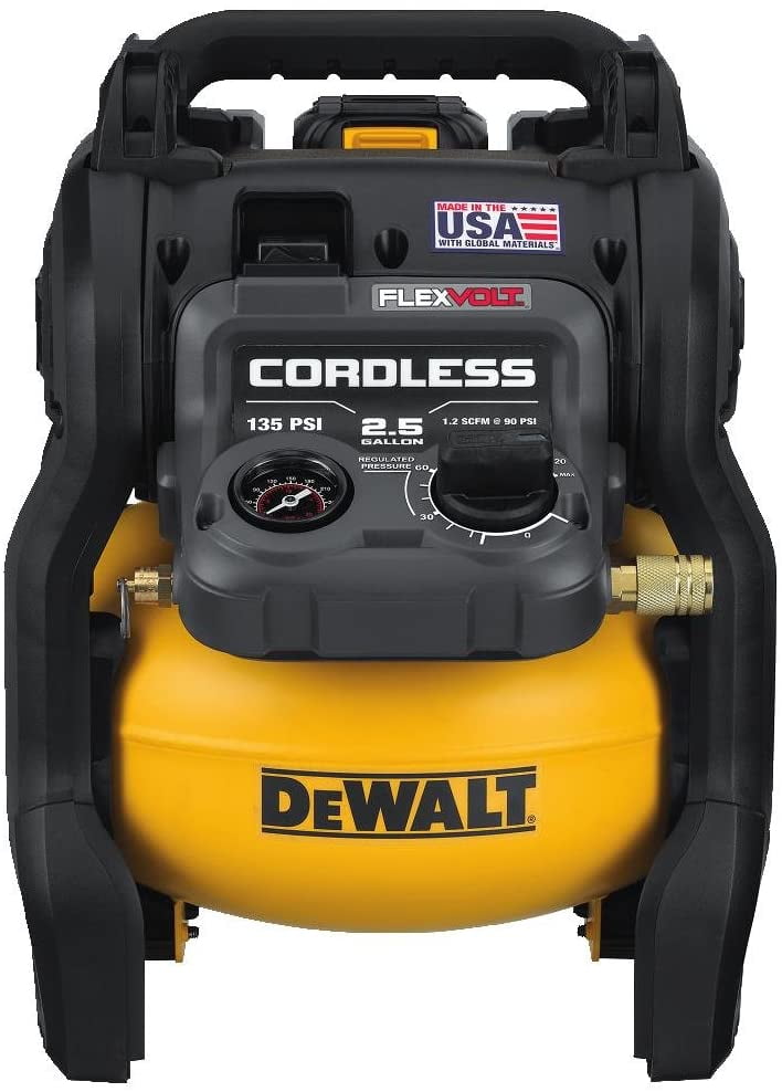 Image of DeWalt DCC1054 compressor on Walmart website