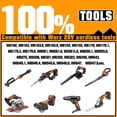 thumbnail image 4 of 2Pack 20V 8.0Ah Battery 20V Max WA3520 Lithium Battery WG151s WG155s WG251s WG255s WG540s WG545s Tool Batteries, 4 of 6