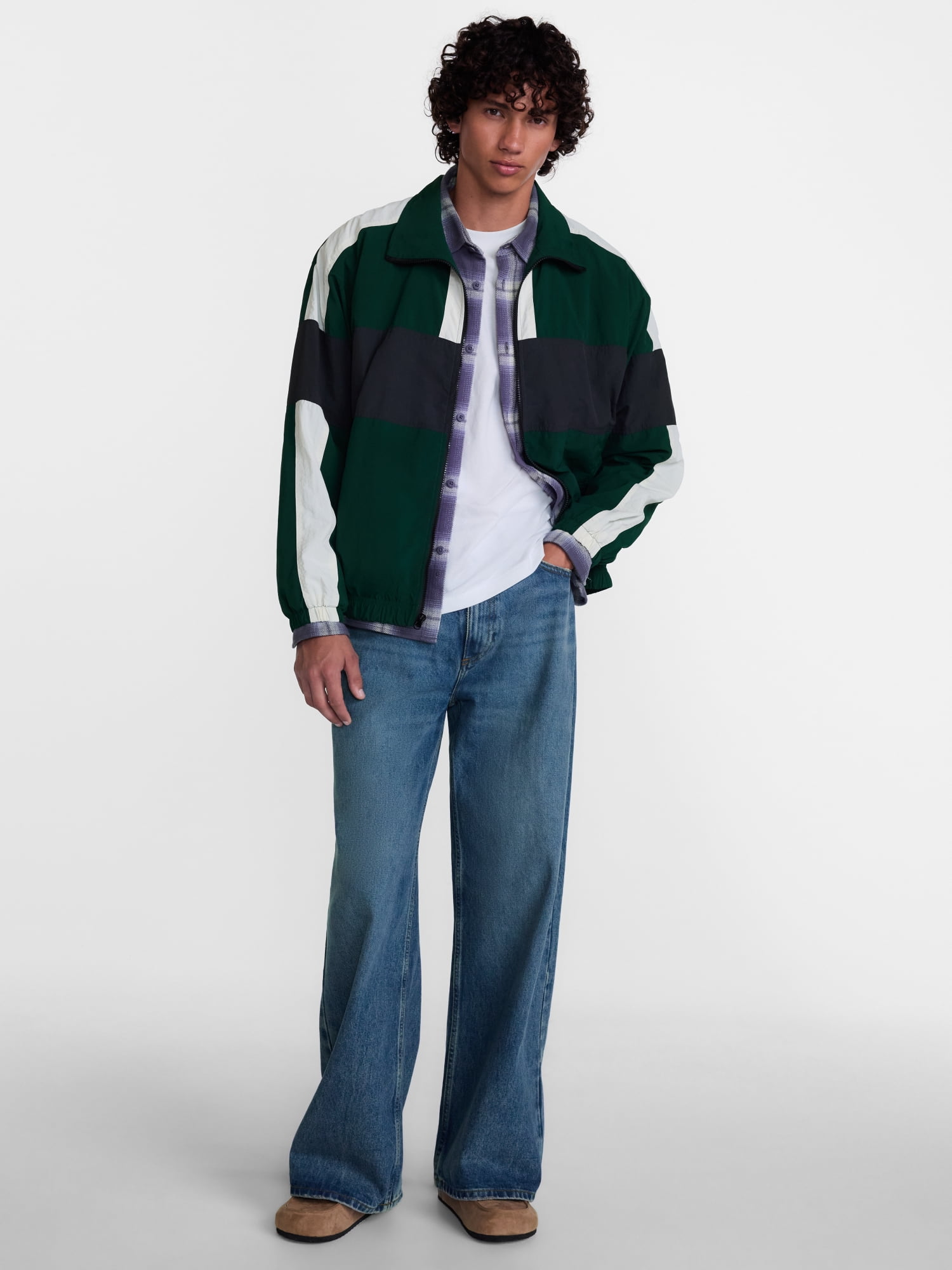 No Boundaries Wide Leg Jeans, 100% Cotton 14 oz Denim, Men's 28x30-42x32