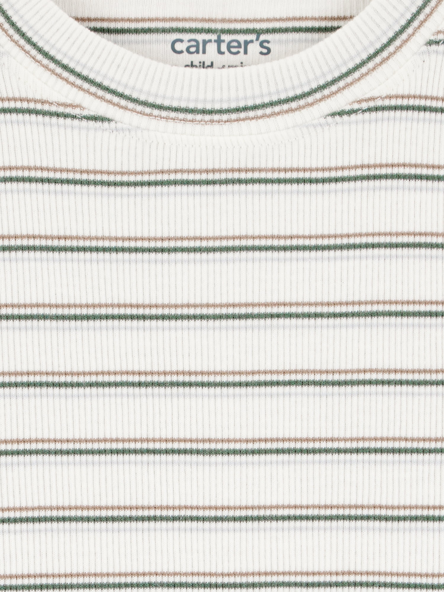 Carter's Child of Mine Baby and Toddler Boy Overalls Set, 2-Piece, Sizes 0/3-24 Months