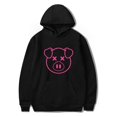 thumbnail image 1 of Sudadera con capucha para hombre y mujer, abrigo informal con diseño de cerdo rosa, de estilo Hip Hop, para chico y chica, 1 of 3
