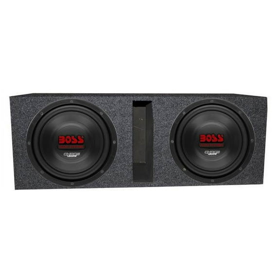 2) Boss CH10DVC 10" 3000W Car Subwoofers Subs Woofers 4 Ohm Vented Box Enclosure