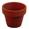 thumbnail image 3 of 50 - Mini 1 3/4" Clay Pots - Great for Plants and Crafts, 3 of 3