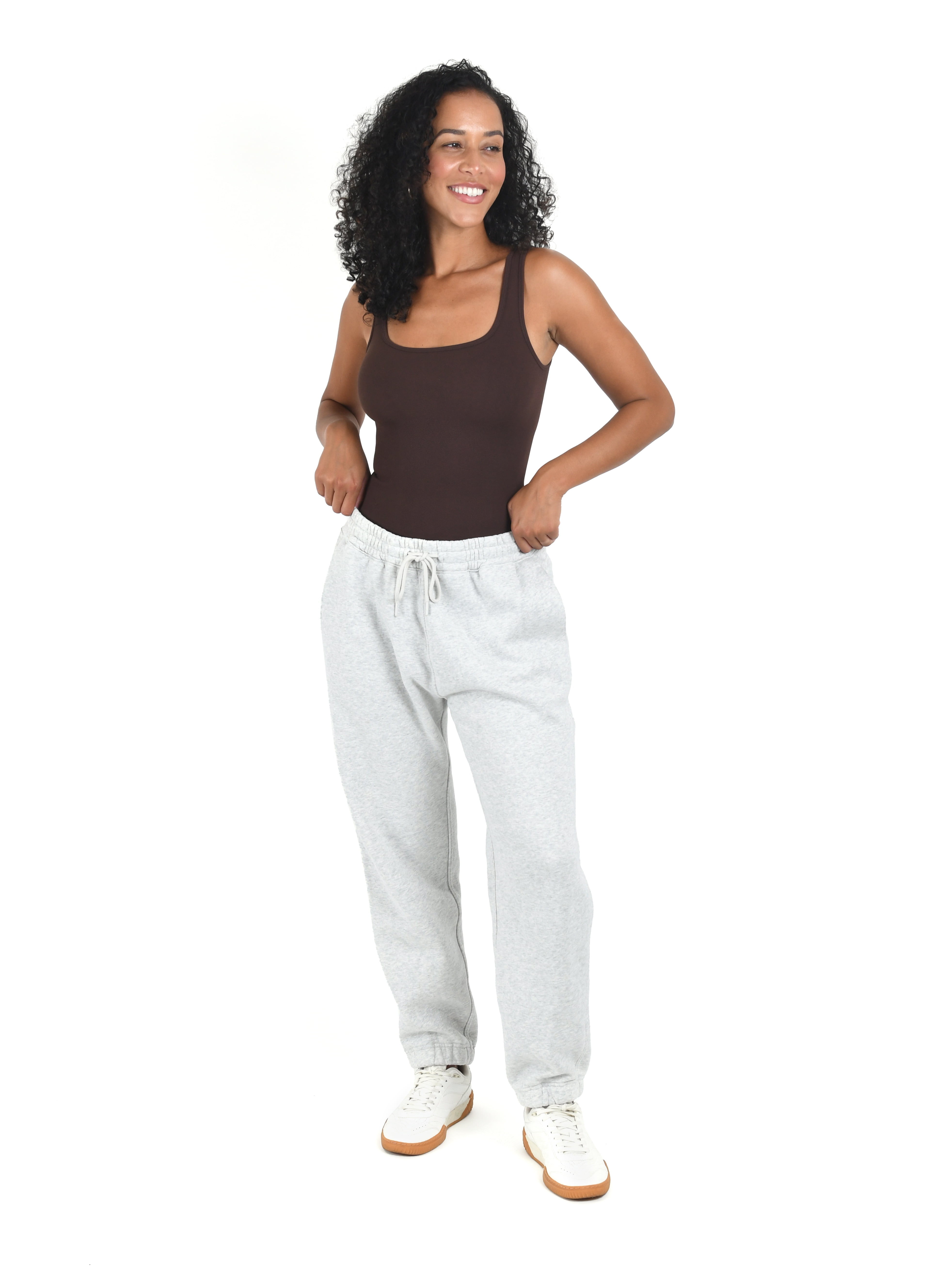 Joyspun Women's Seamless Slimming Square Neck Tank Bodysuit, 2-Pack, Sizes S-XXXL