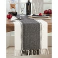 thumbnail image 3 of Saro Lifestyle Striped Design Table Runner, 3 of 5