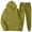 A30829-Dark Green, variant on LISTHA Mens Casual Two Piece Plain Sweatsuits Loose Hoodie Sweatshirt Stretchy Sweatpants Set Fall Basic Matching Tracksuit Outfit Blue L