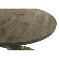 thumbnail image 2 of Best Master Furniture Newark Transitional Round Weather Grey Dining Table, 2 of 4