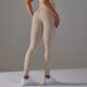 thumbnail image 4 of Nuevos pantalones de yoga de mujer de punto sin costuras y cintura alta - Efecto scrunched, cintura en forma de V - Nailon/spandex opaco para correr/fitness, 4 of 6