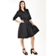 thumbnail image 2 of Vestido de popelina Roman Fashion /Juvenil, 1063 (Negro) negro CH, 2 of 5