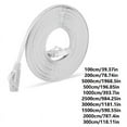 thumbnail image 5 of Cat6 Ethernet Cable RJ45 Networking Flat Cable Patches Cord Panel Extender Networking for Patches Panel to Switching Flexible, 5 of 8