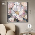 thumbnail image 5 of Larania I Canvas Flower Art by Art Remedy, Black Frame, 40" x 40", 5 of 7