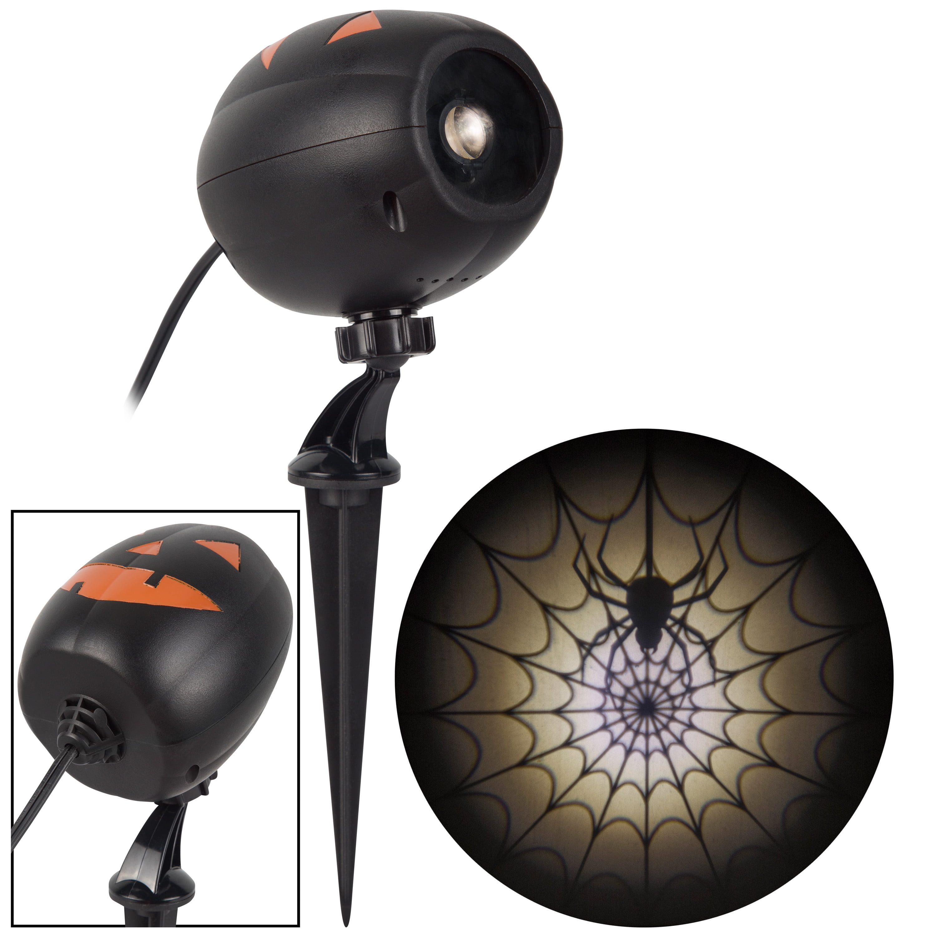 Way To Celebrate Halloween Projection Lightshow, Cascading Spider