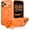 Cosmic Orange, variant on Magnetic for iPhone 17 Pro Case with Invisible Stand Kickstand [Compatible with Magsafe] Translucent Matte Phone Case iPhone 17 Pro 6.3" Slim Shockproof Women Men Cases Cover, Cosmic Orange