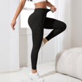 thumbnail image 7 of Leggings for Women JIANLAI Womens High Waist Seamless Full‑Length Leggings With Side Pockets, High Stretch Tummy Control Workout Pants,Textured Knit Breathable Non‑See‑Through Yoga Leggings, 7 of 7