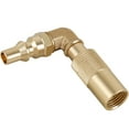 thumbnail image 2 of Threns RV Quick Connect Adapter Conversion Fitting 90° Elbow Propane Gas Fitting Low Pressure, 2 of 8