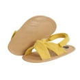 thumbnail image 3 of MesaSe Baby Sandals Summer Baby Girls Solid Color Soft Sole Shoes, 3 of 6
