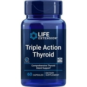 Life Extension Triple Action Thyroid -- 60 Vegetarian Capsules