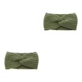 thumbnail image 4 of sweethay Diadema de invierno para mujer, tejido a prueba de viento, ajustable, ancho, grueso, calentadores de orejas, accesorios para peinados Type1 NO1, 4 of 6