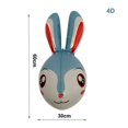 thumbnail image 1 of 1 pieza globo de papel de Pascua globo de conejito globo de huevo zanahoria, 1 of 4