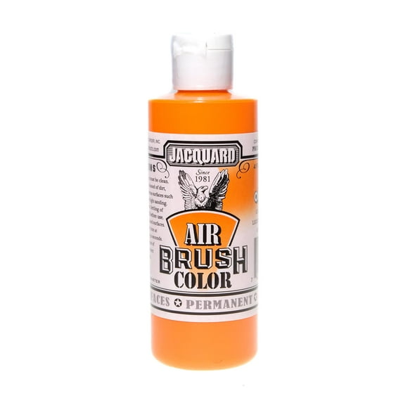Airbrush Color bright, orange, 4 oz. (pack of 3)