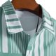 thumbnail image 2 of Camisas De Compresion Camisa de manga corta con solapa y hebilla de bolsillo con impresión digital 3D para hombre (Green, XXL), 2 of 7