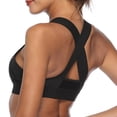 thumbnail image 4 of Yuyuzo Sports Bras for Women High Support Seamless Wireless Racerback Running Comfy Active Crop Tank Tops, 4 of 7