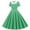 Green, variant on Sakmal T Shirt Womens Dresses Spring Long Cute Green Dress Polka Dot Evening Dresses for Women
