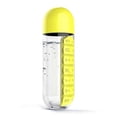 thumbnail image 1 of 600ML Plastic Pill Organizer Bottle Portable Travel Drinking Bottles, 1 of 4