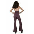 thumbnail image 3 of 70s Groovy Disco Queen Halter Pant Set Women's Costume Large 10-12, 3 of 3