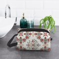 thumbnail image 6 of XMXT Large Capacity Makeup Pouch Bag, Elegant Turkish Flower Pattern Make Up Storage Bag Cosmetic Travel Toiletry Bags for Women Men, One Size, 6 of 9