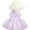 purple, variant on UOSIA Formal Dog Princess Dress for Small Dogs Girl Cat Puppy Tutu Tulle Skirt for Wedding
