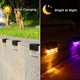 thumbnail image 2 of Solar Deck Lights, Led Solar Step Lights Outdoor for Stair, Fence, Railing, Patio Garden, Step, Super Bright 10 Lumens, 2 Lighting Modes, Warm White/C, 2 of 5