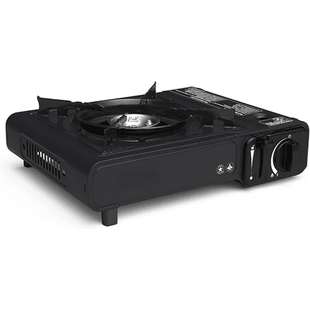 Classic 1-Burner Butane Stove, Portable Camping Cooktop with Carry Case & InstaStart Ignition, Adjustable Burner with 7650 BTUs of Power for Camping, Grilling, Tailgating, & More