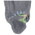thumbnail image 4 of STAR WARS Baby Boys Baby Yoda One Piece Sleeper - Footed Baby Plush Polar Fleece Pajamas - Baby Boy Clothes - Footie Pajamas Navy/Green, 0-3 Months, 4 of 4